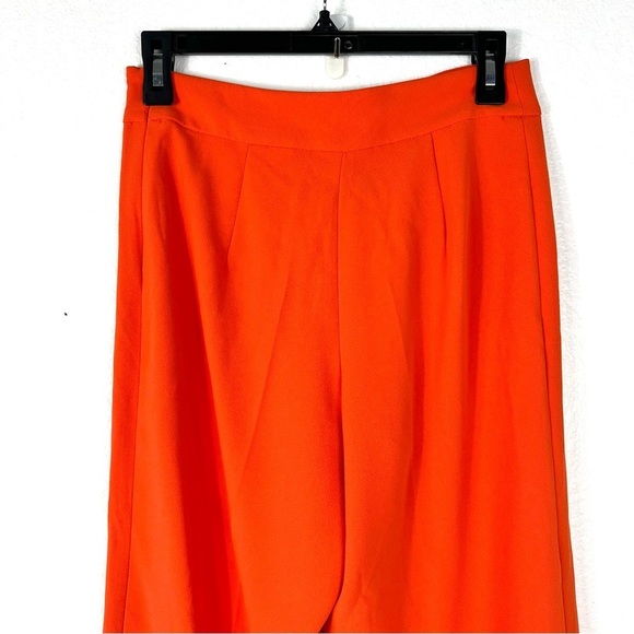 ZARA FLUID PANTS I PUMPKIN ORANGE size XS - Picture 7 of 9